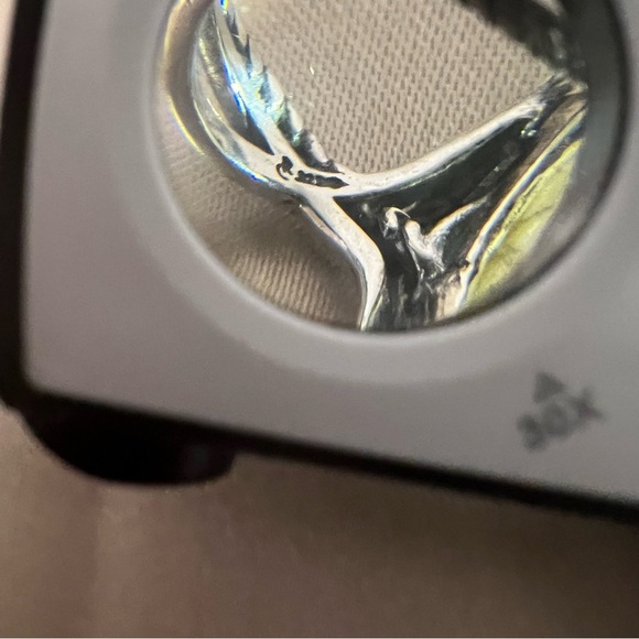 Carolyn Pollack CP Relios Southwest Sterling Silver 925 Labradorite? Ring Size 8 - Picture 5 of 14